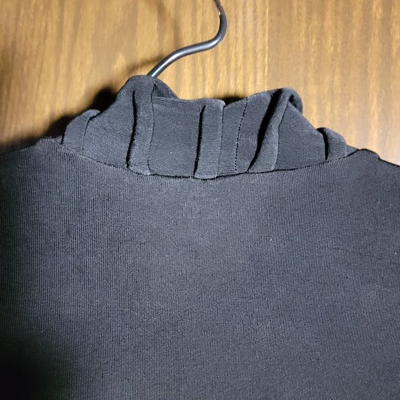 Chico's Black Draped Cardigan - Picture 7 of 9